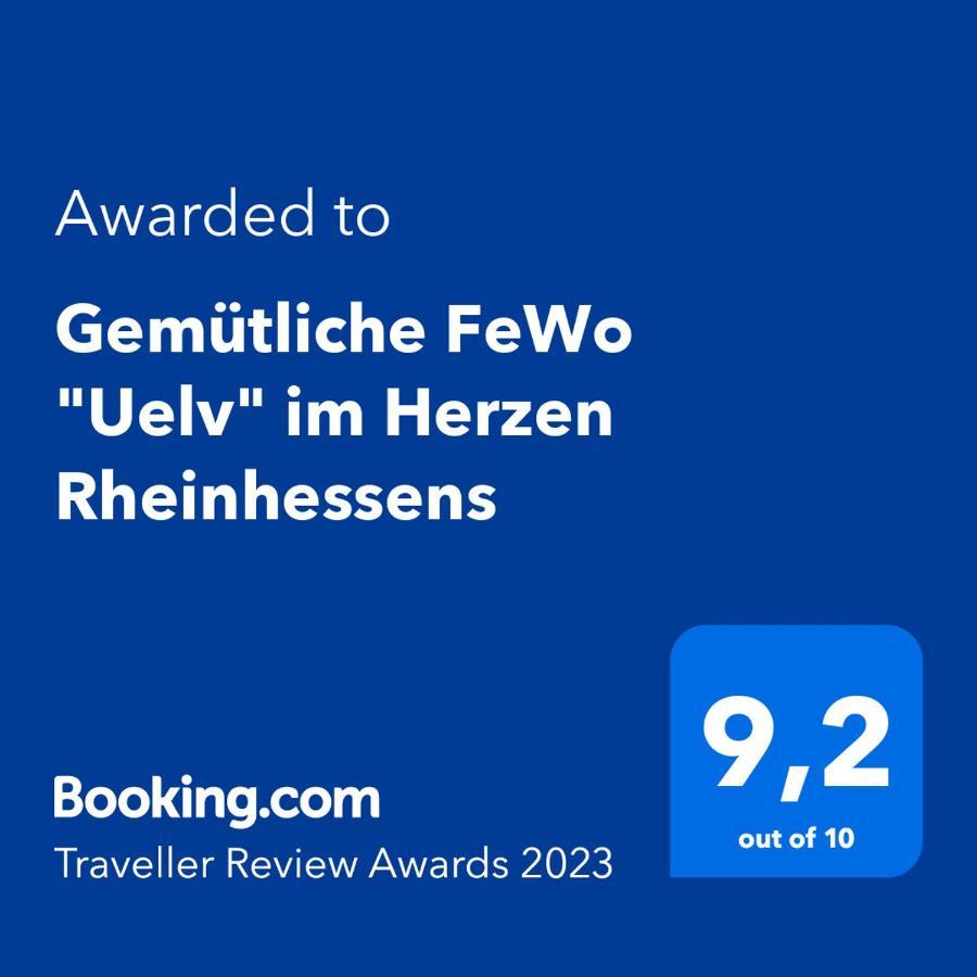 Gemuetliche Fewo "Uelv" Im Herzen Rheinhessens Uelversheim Exteriér fotografie